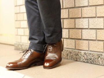 スーツ　革靴